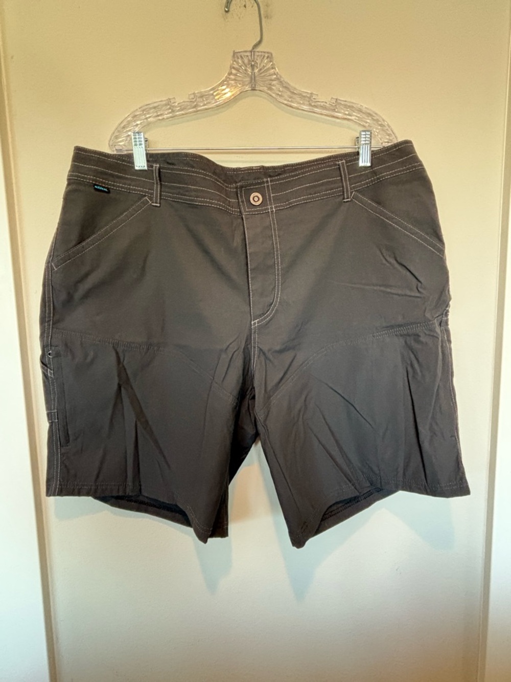 Kuhl Men's Dark Gray Performance Hybrid Shorts